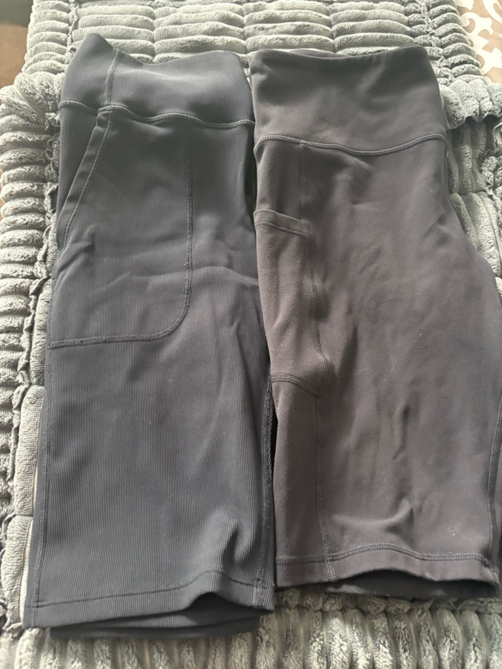 ZYIA Women’s Black Bike Shorts Duo